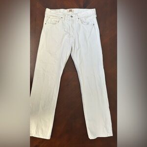 Levi's 501 Men's Straight White Jeans size w32 L30